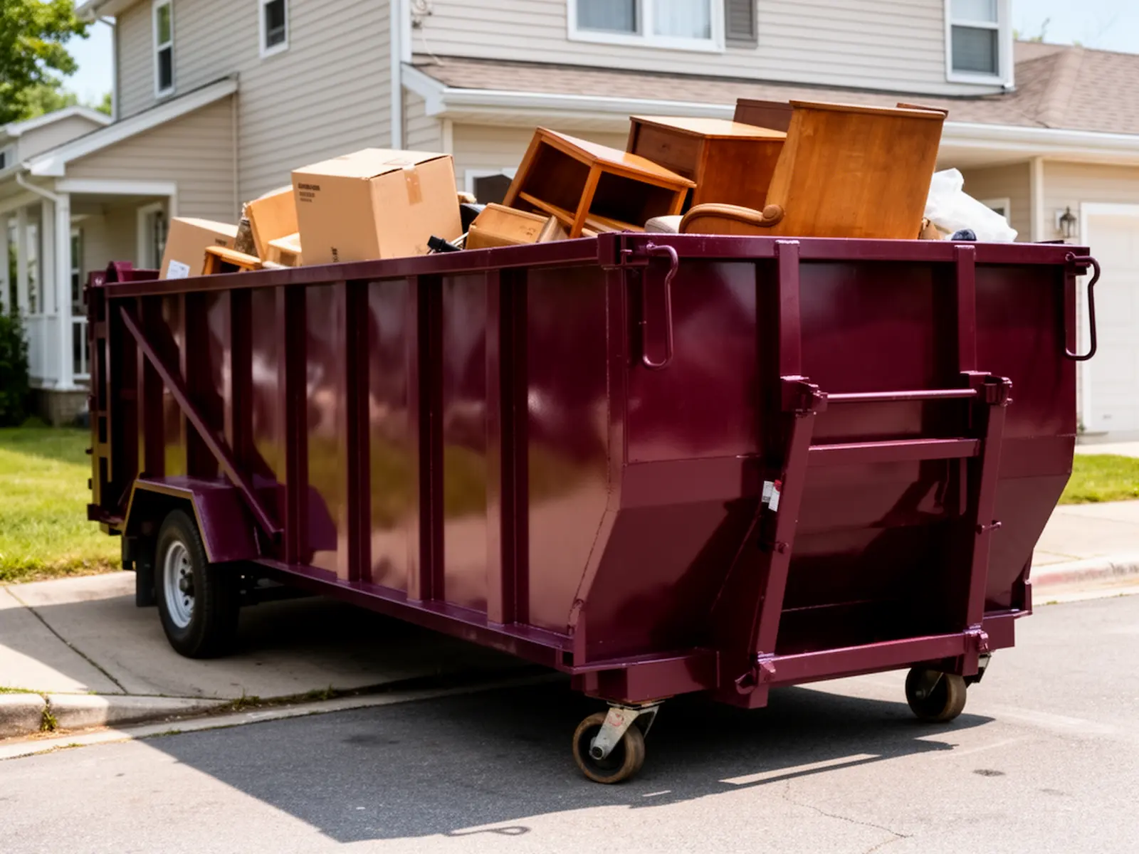 Roll-off dumpster from Rich's Clifton Park Dumpsters in Clifton Park, NY
